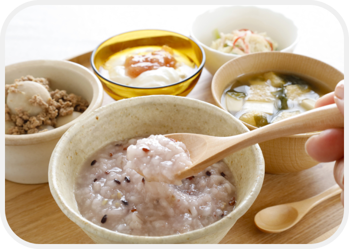 毎日の楽しみになる手作りの食事